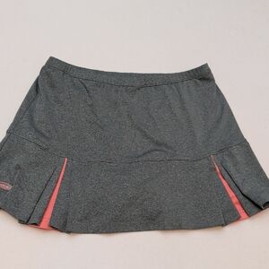 Bolle Performance Gray & Coral Women's Skirt (Skort) Size Medium